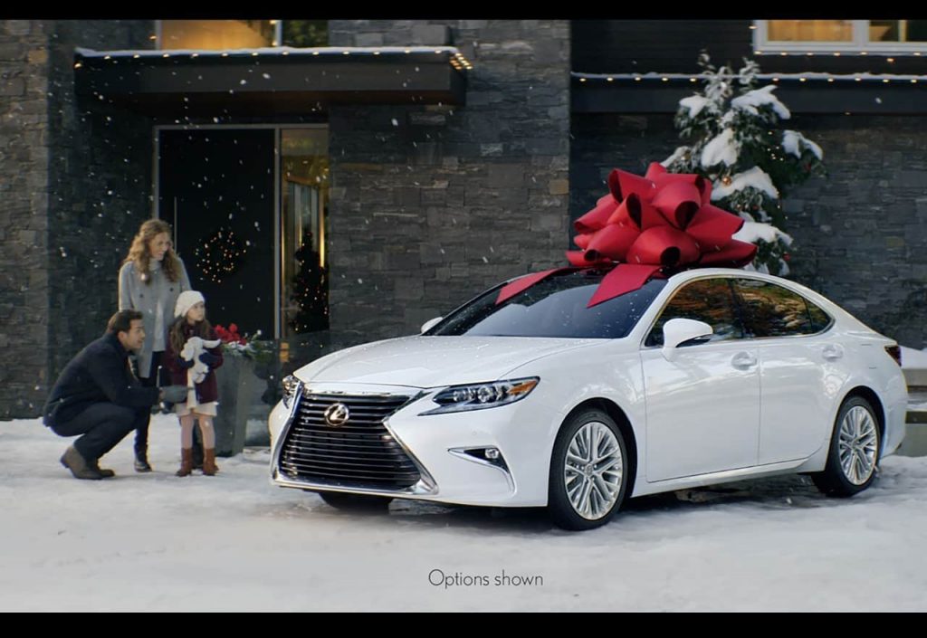 Lexus Christmas commercial